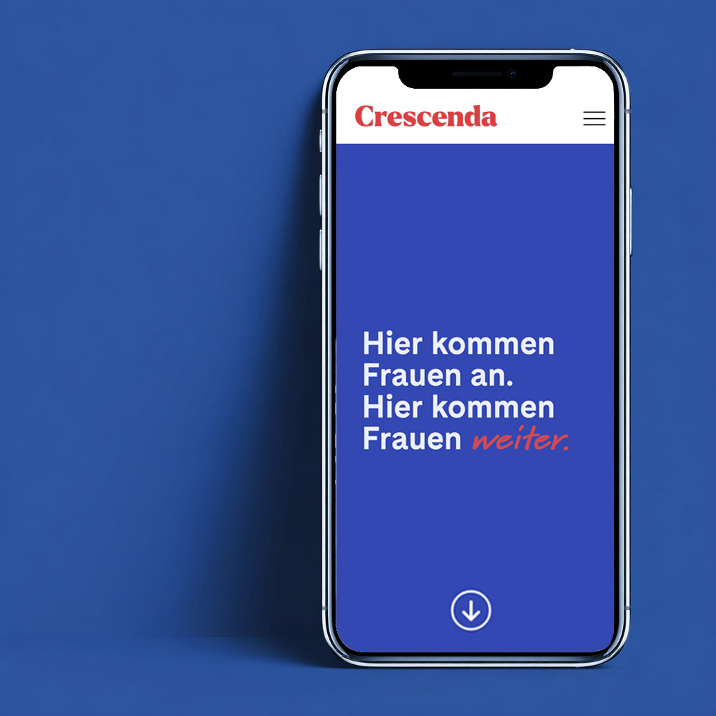 Crecenda mobile version